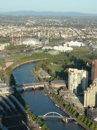 Yarra River and MCG