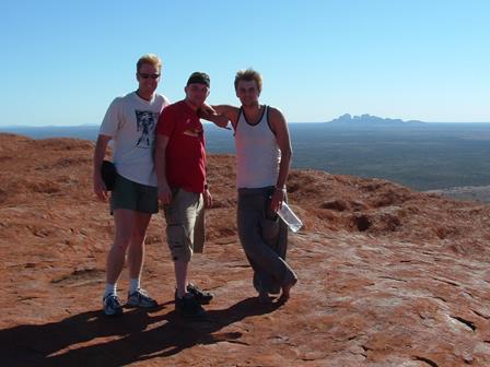 On top of Uluru