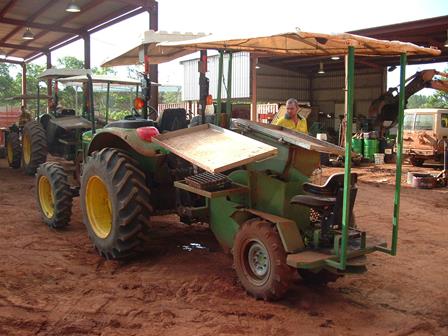 Tractor and planter units