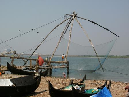 Chinese fishing nets