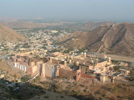 View of Amber from Tiger Fort