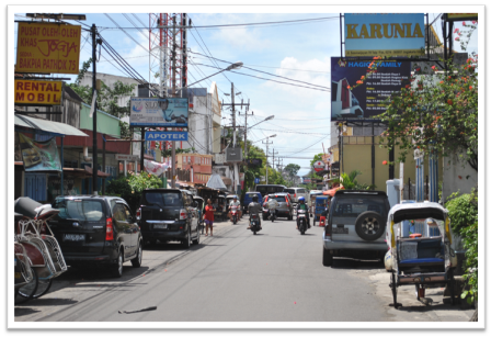 Indonesian street
